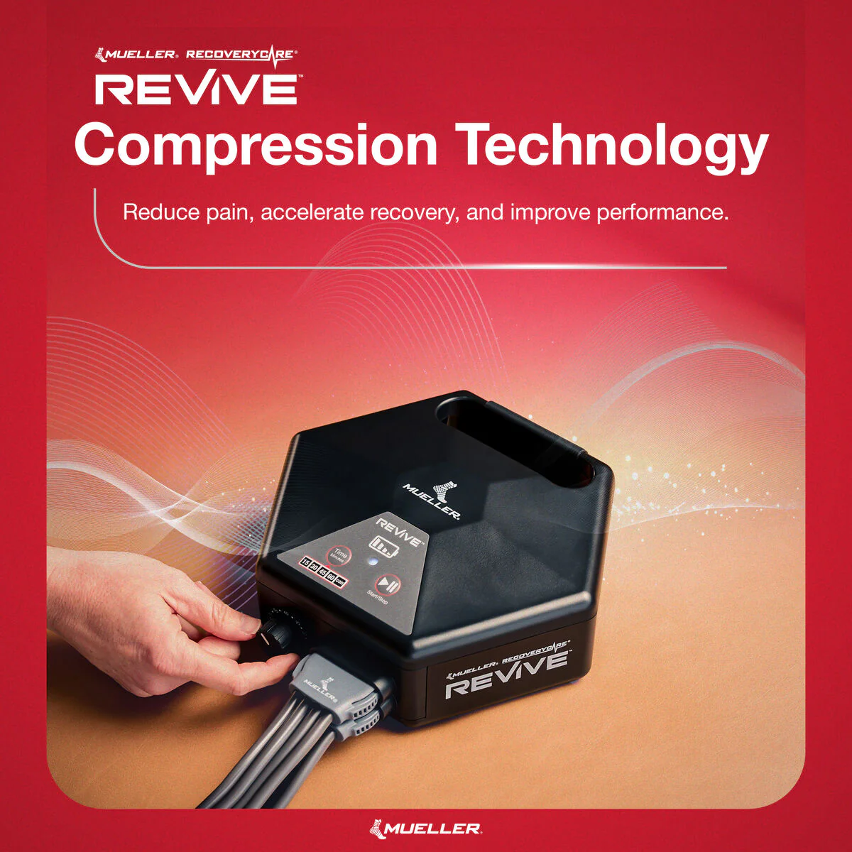 RecoveryCare® REVIVE™ M2 Gear Pack: Full Leg Boots and M2 Console, Small, Medium or Large - Image 5