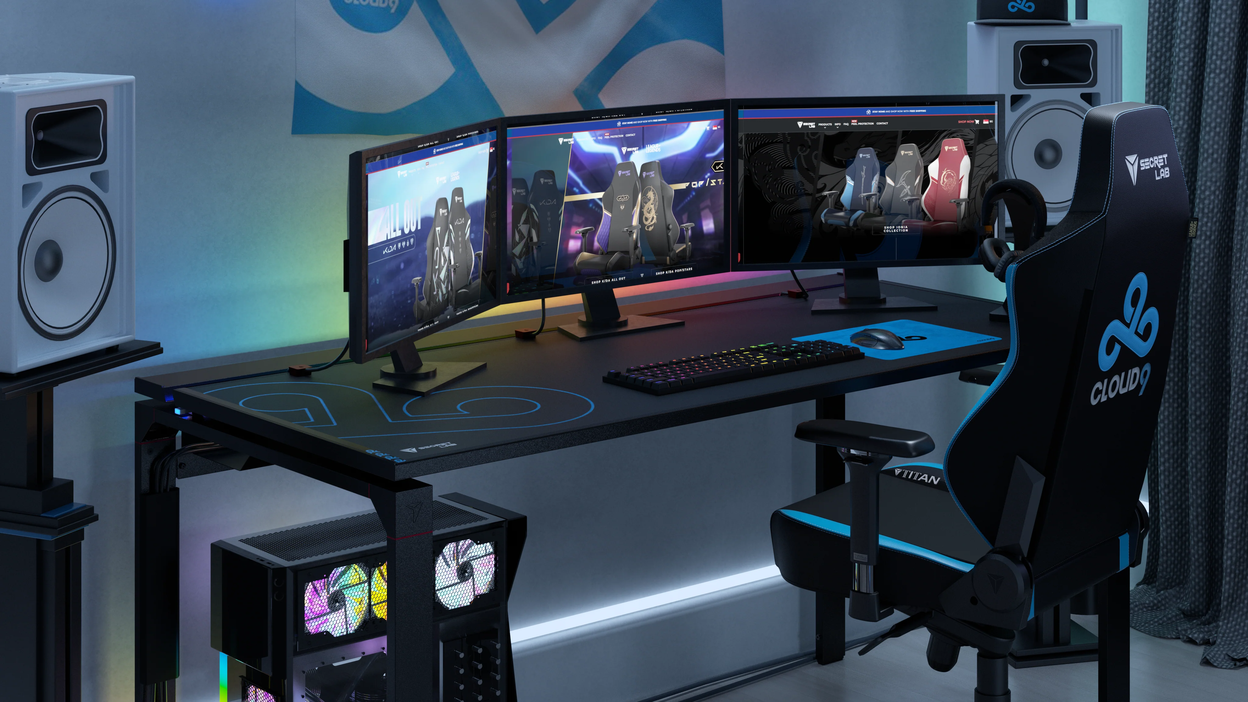 Secretlab TITAN Evo - Cloud9 Edition - Image 5